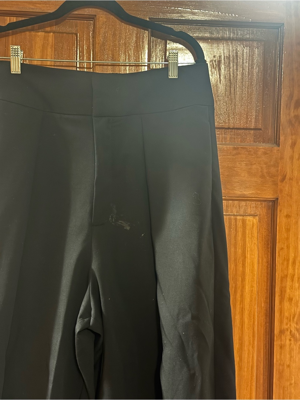Zara Black High-Rise Barrel Fit Trousers - Picture 5 of 13